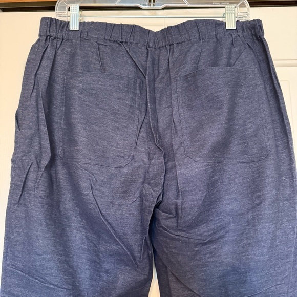 Vince Women’s Cotton Joggers Weekend Travel Commute Navy - Picture 4 of 7